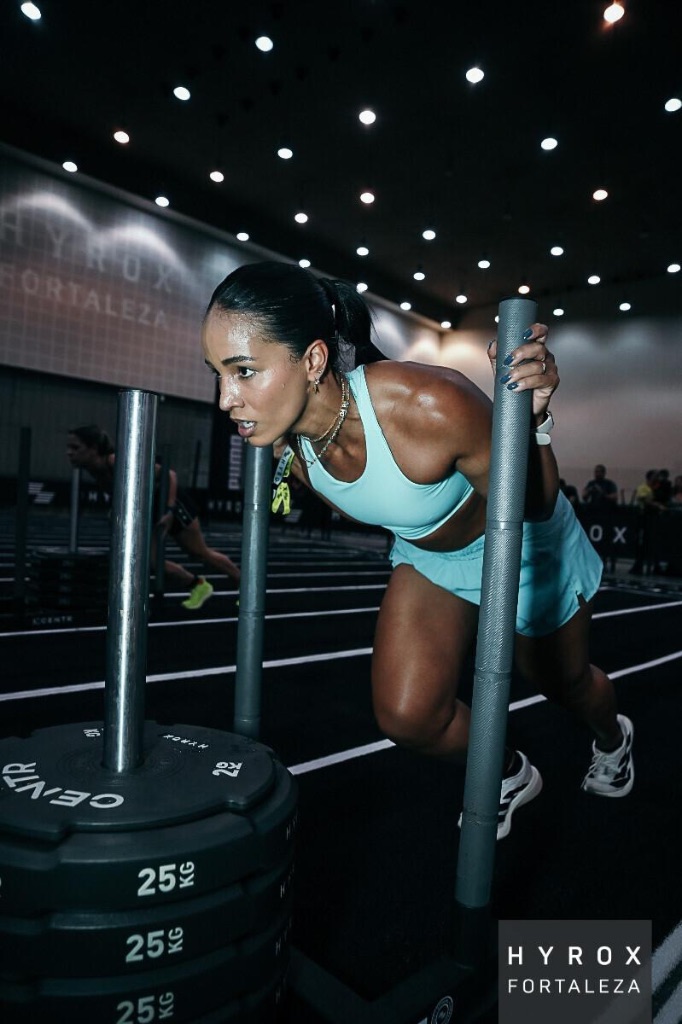 Atleta treinando